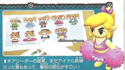 Los desarrolladores de ‘Zelda: Tri Force Heroes’ comparten bocetos del juego