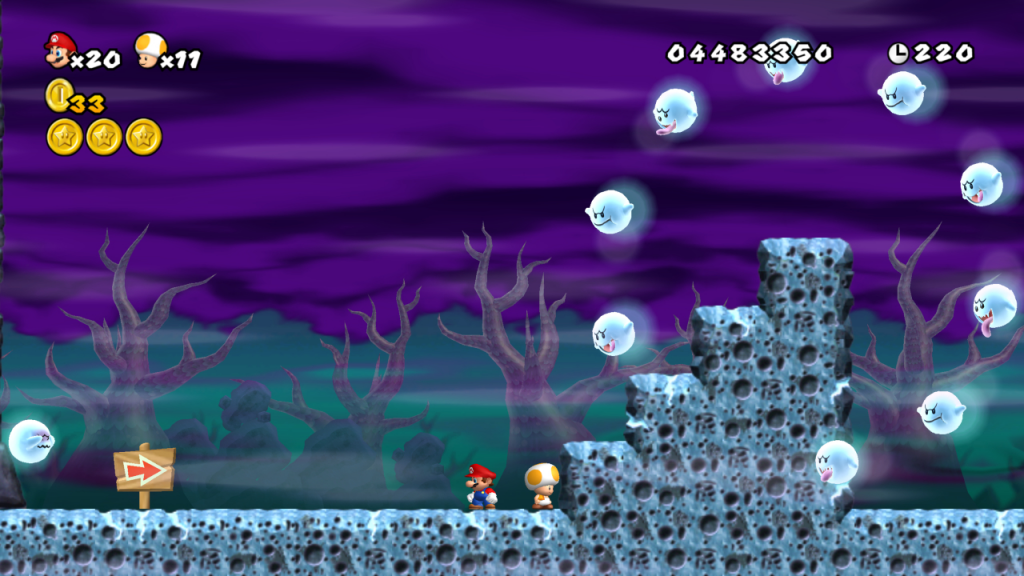 New Super Mario Ghost House