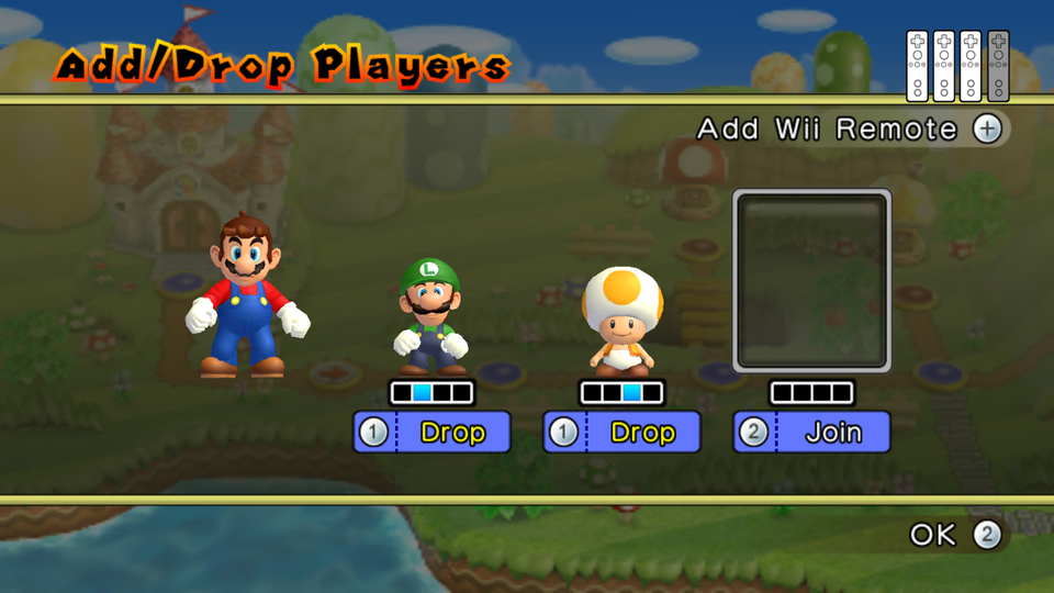 New Super Mario multijugador