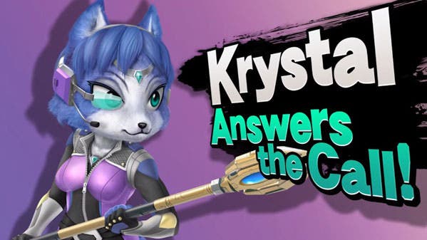 No te pierdas el espectacular proceso de creación de este fan-art de Krystal para ‘Smash Bros.’