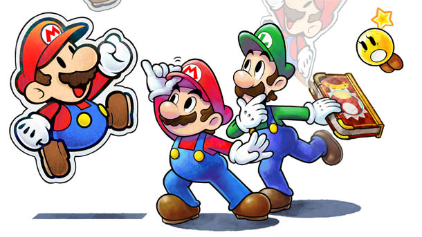 mario & Luigi paper jam bros