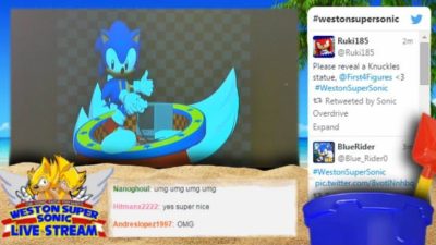 Se filtran imágenes de las figuras del 25 aniversario de Sonic