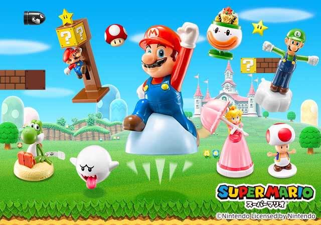 Nuevos juguetes de ‘Super Mario’ llegan a McDonald’s en Japón