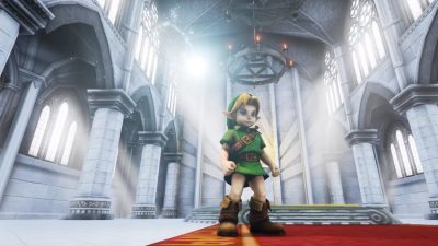 Recrean la transformación de Link adulto y el Templo del Tiempo de ‘Ocarina of Time’ con Unreal Engine 4