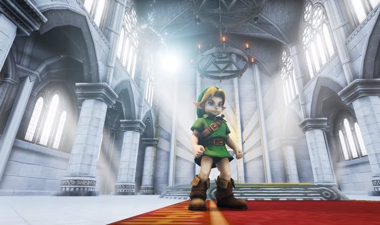Recrean la transformación de Link adulto y el Templo del Tiempo de ‘Ocarina of Time’ con Unreal Engine 4