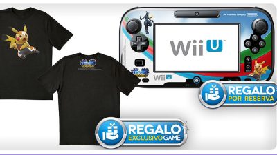 Reserva ‘Pokkén Tournament’ en GAME España y llévate esta camiseta y protector para el GamePad de regalo