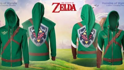 Merchoid lanzará sudaderas por el 30 aniversario de ‘The Legend of Zelda’