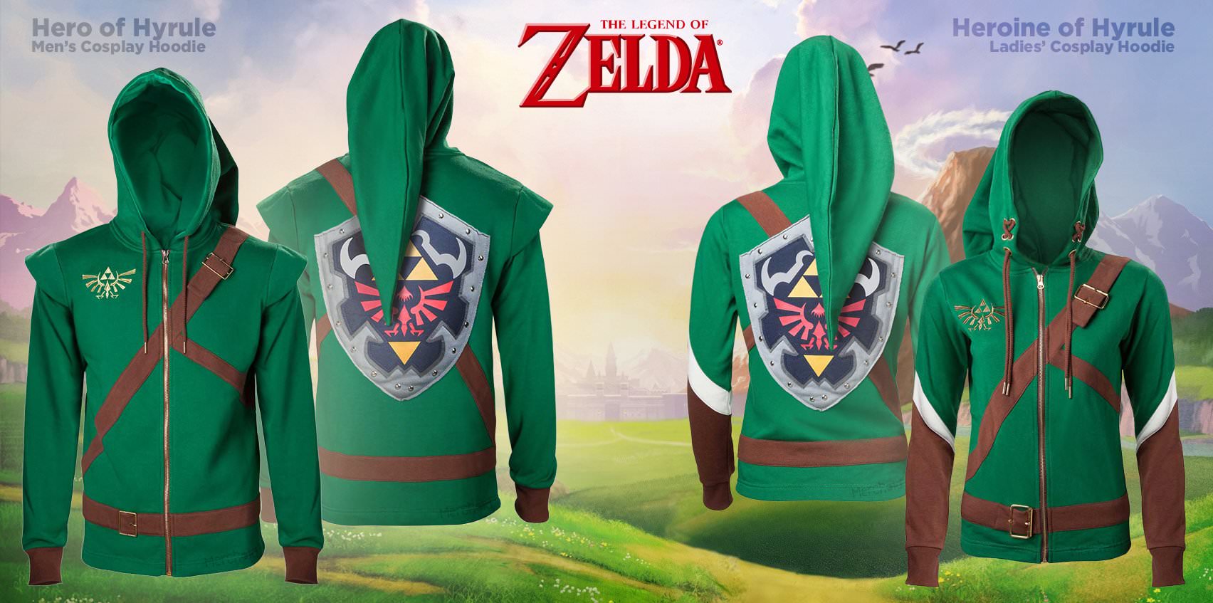 Merchoid lanzará sudaderas por el 30 aniversario de ‘The Legend of Zelda’