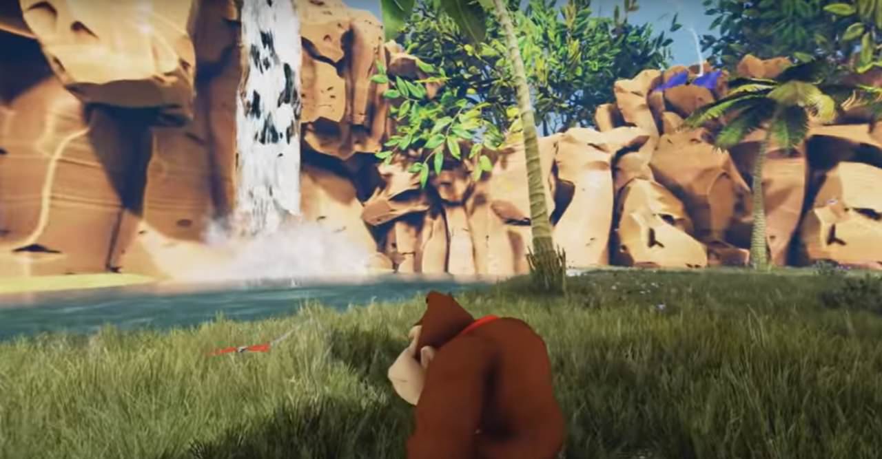 Recrean el primer nivel de ‘Donkey Kong 64’ con Unreal Engine 4