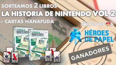Ganadores de los dos libros ‘La Historia de Nintendo Vol. 2’ + cartas Hanafuda