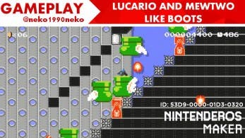 [Gameplay] Nintenderos Maker #24: ‘Lucario and Mewtwo like boots’
