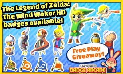 Disponibles nuevas insignias de ‘Zelda: Wind Waker HD’ para ‘Nintendo Badge Arcade’