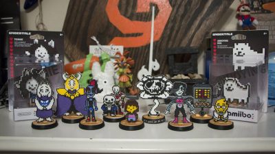 Echa un vistazo a estas geniales figuras amiibo personalizadas de ‘Undertale’