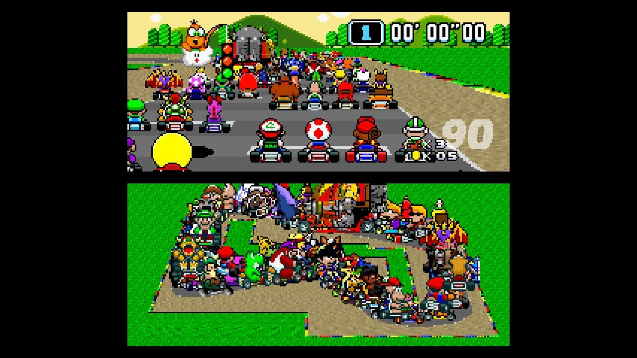 Así sería ‘Mario Kart’ con 101 jugadores