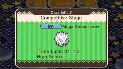 Novedades de la semana en ‘Pokémon Shuffle’: Mega Abomasnow, Mega Blastoise, Diancie y más