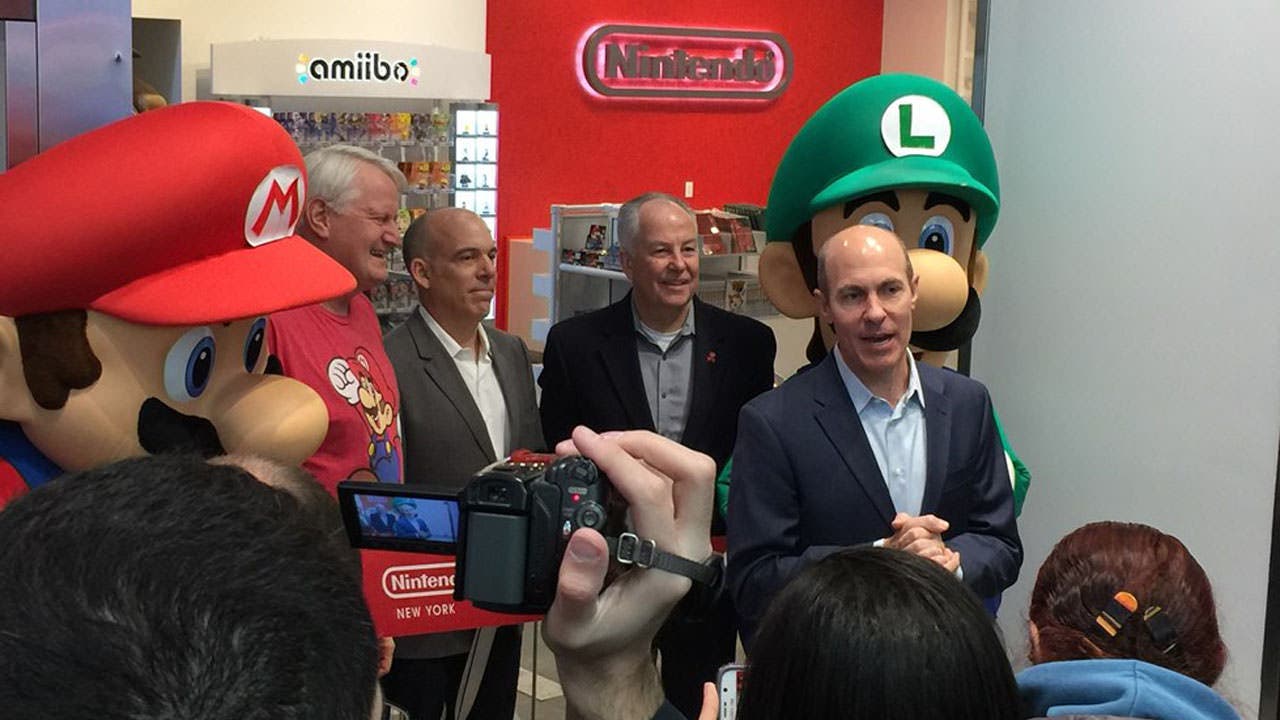 Imágenes de la inauguración de la nueva Nintendo World, Nintendo NY