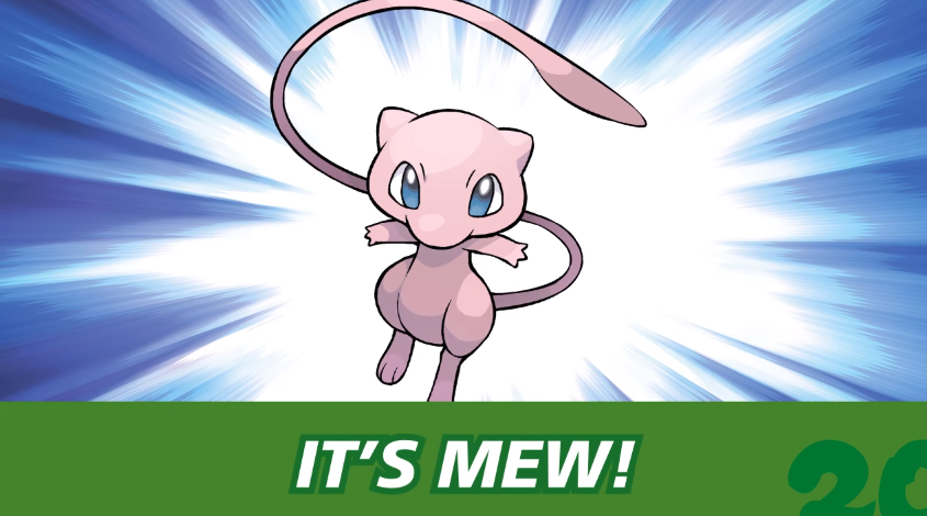 Tráiler de la distribución de Mew para ‘Pokémon RO / ZA’ y ‘Pokémon X / Y’
