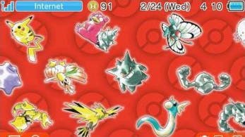 Así lucen los temas incluidos en el pack americano de New 3DS de Pokémon