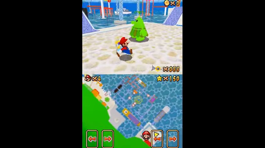 Un fan comienza a recrear ‘Super Mario Sunshine’ en Nintendo DS