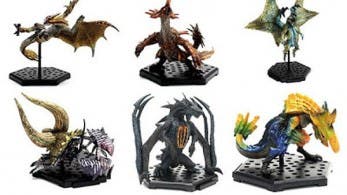 Echa un vistazo a este pack de nueve figuras construibles de ‘Monster Hunter’
