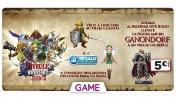 Reserva ‘Hyrule Warriors Legends’ en GAME España y disfruta de esta exclusiva promoción