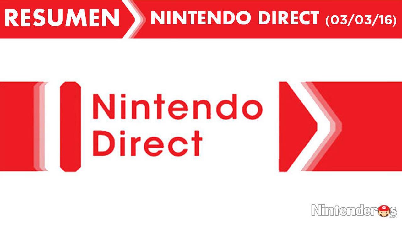 Resumen del Nintendo Direct (3/3/16)