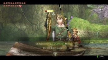 La pesca protagoniza el mensaje diario de ‘Zelda: Twilight Princess HD’