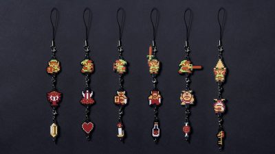 Echa un vistazo a estos magníficos llaveros de goma de ‘The Legend of Zelda’