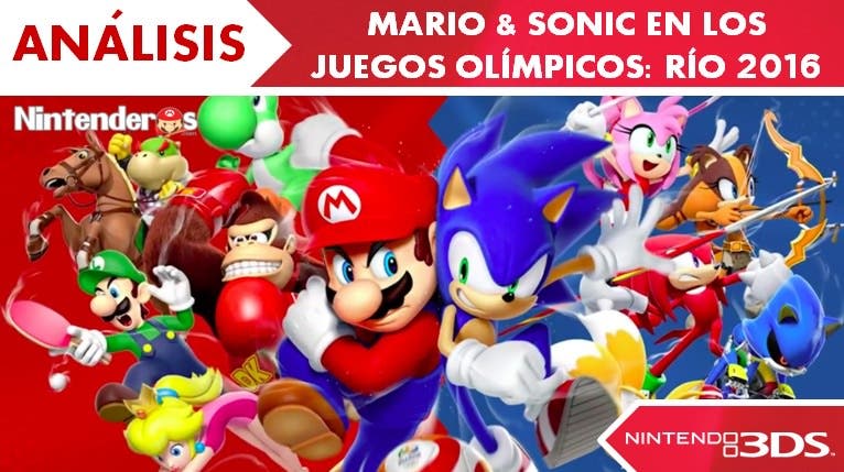[Análisis] ‘Mario & Sonic en los Juegos Olímpicos: Río 2016’ para 3DS