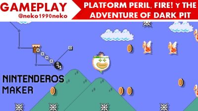 [Gameplay] Nintenderos Maker #31: Platform Peril, Fire! y The Adventure of Dark Pit
