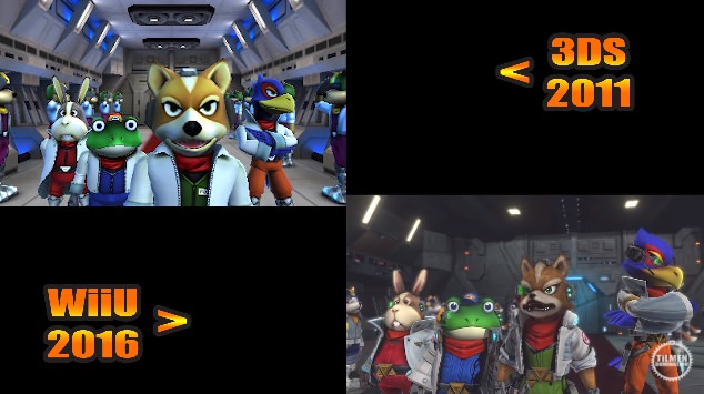 Echa un vistazo a esta comparativa ‘Star Fox 64 3D’ vs. ‘Star Fox Zero’