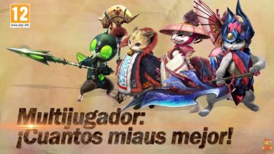 Los Gatadores sacan las uñas en el último tráiler de ‘Monster Hunter Generations’