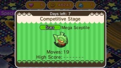 Novedades de la semana en ‘Pokémon Shuffle’: Mega Sceptile, Tornadus y más
