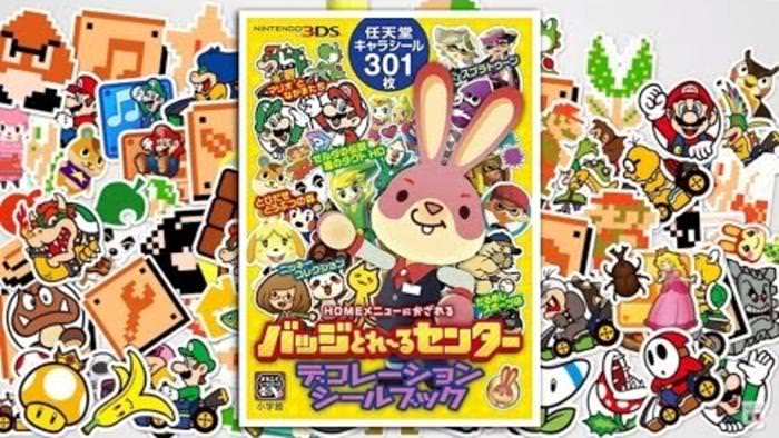 Este álbum de pegatinas basado en ‘Nintendo Badge Arcade’ ya está disponible en Japón