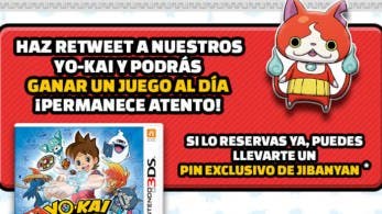 Nintendo España sortea un ‘Yo-kai Watch’ al día en Twitter