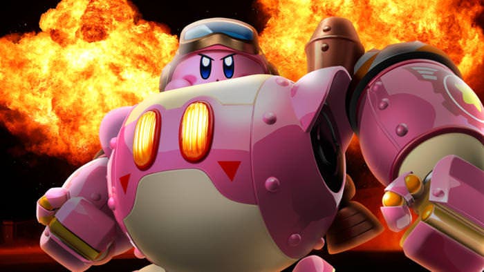 Observa este combate contra uno de los jefes de ‘Kirby Planet Robobot’