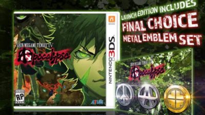 Anunciada la Edición Especial de lanzamiento americana de ‘Shin Megami Tensei IV: Apocalypse’