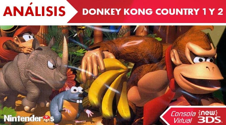 [Análisis] ‘Donkey Kong Country 1 y 2’ (CV de New 3DS)