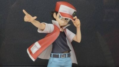 Así luce la nueva figura de Rojo y Pikachu