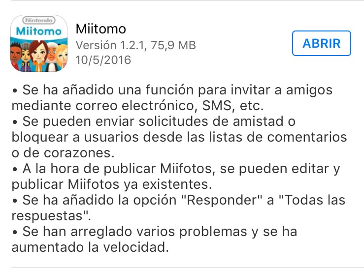 miitomo 1.2.1 ios