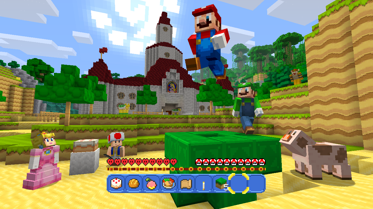 Anunciado ‘Super Mario Mash-Up Pack’, actualización gratuita para ‘Minecraft: Wii U Edition’