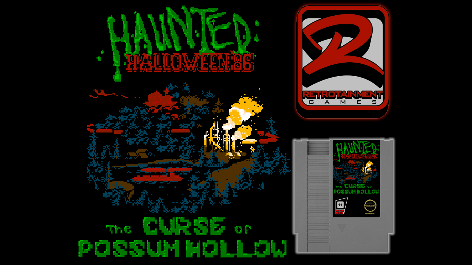 ‘Haunted Halloween ’86: The Curse of Possum Hollow’ llegará a NES y Wii U
