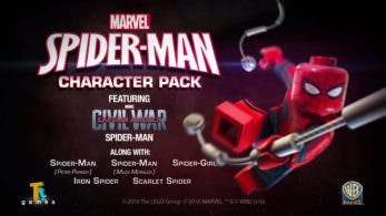 Echa un vistazo a Spiderman en el nuevo DLC de ‘LEGO Marvel Vengadores’