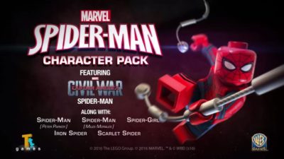 Echa un vistazo a Spiderman en el nuevo DLC de ‘LEGO Marvel Vengadores’