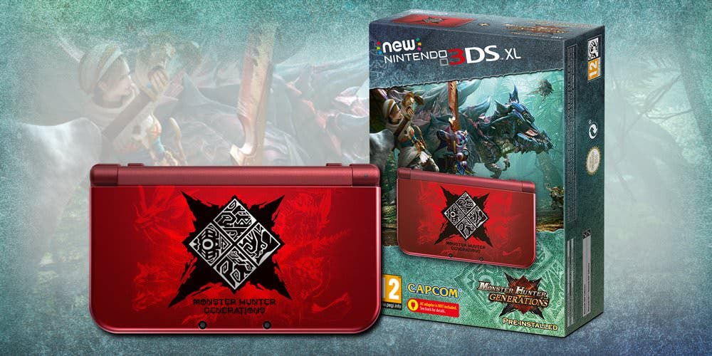Nintendo España sortea una New 3DS XL Ed. Especial ‘Monster Hunter Generations’ cada semana