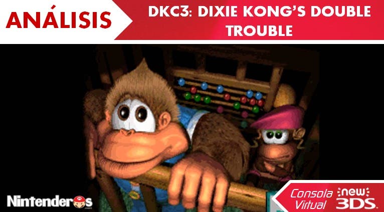 [Análisis] ‘DKC3: Dixie Kong’s Double Trouble’ (CV de New Nintendo 3DS)