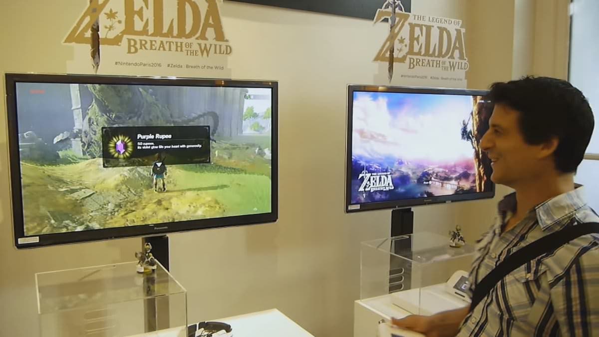 Nuevos gameplays de ‘Zelda: Breath of the Wild’ muestran rupias y una catapulta