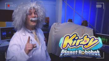 No te pierdas el nuevo y “científico” vídeo promocional de ‘Kirby: Planet Robobot’