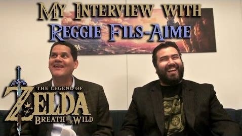 Echa un vistazo a esta divertida entrevista de Reggie Fils-Aime después del E3