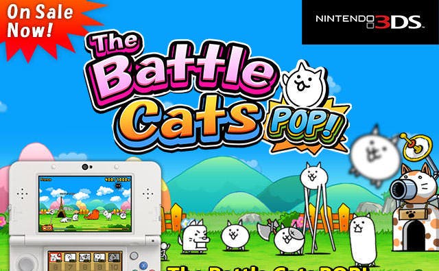 ‘The Battle Cats POP!’ llegará a la eShop americana de 3DS el 27 de junio